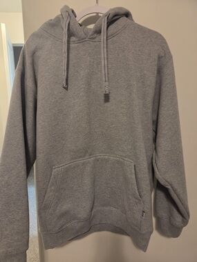 Gray Men's Hooded Sweatshirt